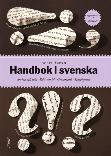 Handbok i svenska; Gösta Åberg; 2009