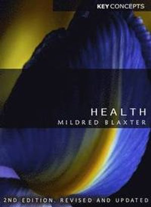 Health; Mildred Blaxter; 2010