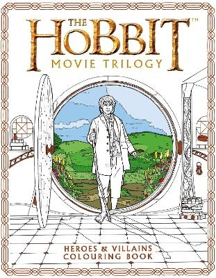 Hobbit movie trilogy colouring book - heroes and villains; J. R. R. Tolkien; 2017