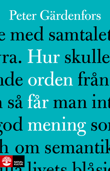 Hur orden får mening; Peter Gärdenfors; 2022