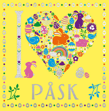 I heart påsk; Jessie Eckel, Tracy Cottingham, Derrian Bradder; 2019