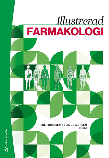 Illustrerad farmakologi; Hege Thoresen, Terje Simonsen, Hege Christensen, Harald Thidemann Johansen, Eili Tranheim Kase, Ida Robertsen, Arild Christian Rustan, Rigmor Solberg; 2021