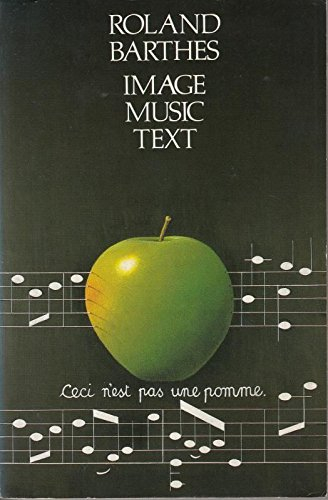 Image, music, text; Roland Barthes; 1984