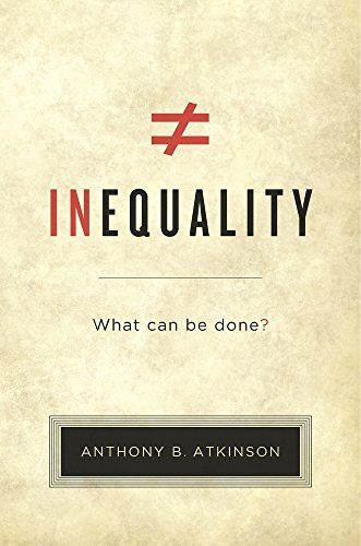 Inequality; Anthony B Atkinson; 2018