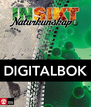 Insikt Naturkunskap 2 Lärobok Digital; Lisa Kirsebom; 2014