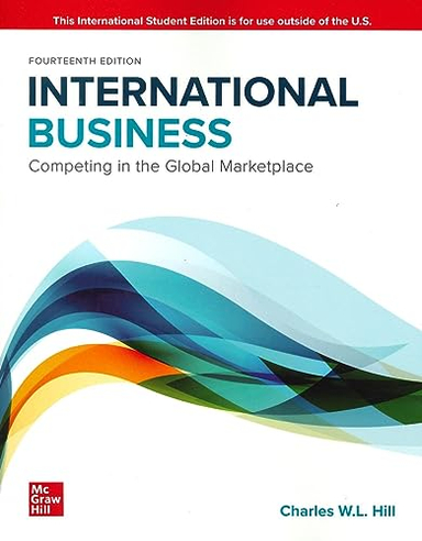 International Business: Competing in the Global Marketplace ISE; Charles Hill; 2022