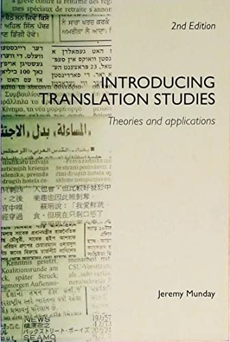 Introducing Translation Studies; Munday Jeremy; 2008