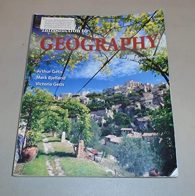 Introduction to Geography; Arthur Getis; 2013