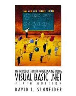 Introduction to Programming with Visual Basic.NET, An; Susan C. Schneider; 2003