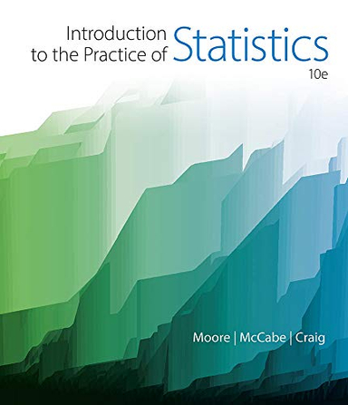 Introduction to the Practice of Statistics; David S. Moore, George P. McCabe, Bruce A. Craig; 2021