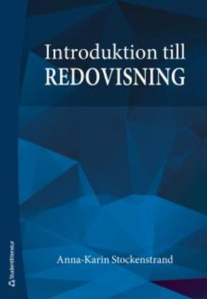 Introduktion till redovisning; Anna-Karin Stockenstrand; 2016