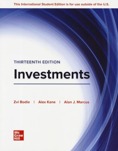 Investments ISE; Zvi Bodie; 2024