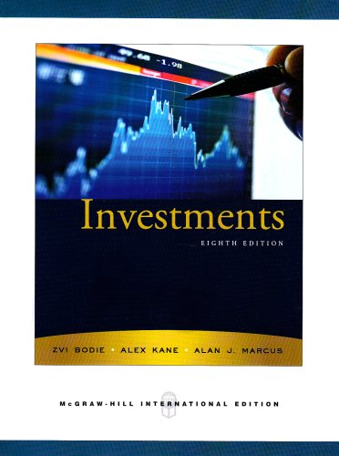 Investments + Standard and Poor's Educational Version of Market Insight; Alan J. Marcus, Zvi Bodie, ALEX KANE; 2009