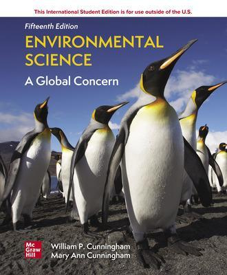 ISE Environmental Science: A Global Concern; William Cunningham; 2020