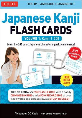 Japanese Kanji Flash Cards Kit Volume 1: Volume 1; Alexander Kask; 2014