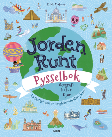 Jorden runt pysselbok; Anna Bratt; 2024