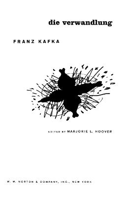 Kafka Die Verwandlung; Franz Kafka, Marjorie L Hoover, Jack M Stein; 1960