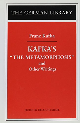 Kafka's 'Metamorphosis' and Other Writings; Franz Kafka; 2002