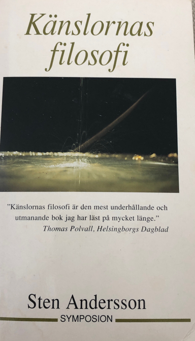 Känslornas filosofi; Sten Andersson; 1994