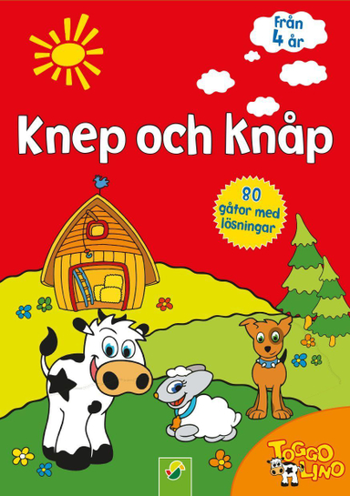 Knep och knåp : 80 gåtor med lösningar (röd); Ulrika Junker Miranda, Jutta Langer S. L, Christian Ortega; 2016