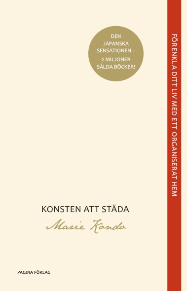 Konsten att städa; Marie Kondo; 2015