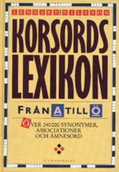 Korsordslexikon från A-Ö; Lennart Nilsson; 2003