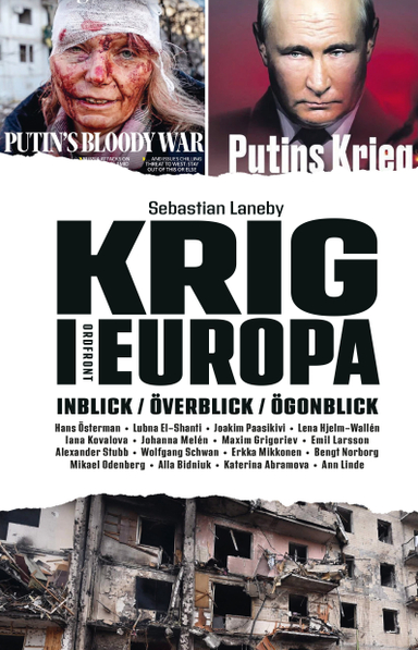 Krig i Europa : inblick, överblick, ögonblick; Sebastian Laneby; 2022