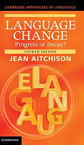 Language Change; Jean Aitchison; 2012