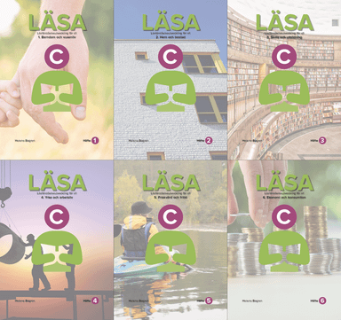 Läsa C : Häfte 1–6 Paket; Helena Bogren; 2018