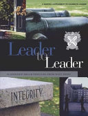 Leader to Leader (LTL), Leadership Breakthroughs from West Point: A Special; Claes Hultling; 2005