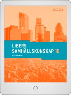 Libers samhällskunskap 1b Digitalbok Grupplicens; Daniel West; 2020