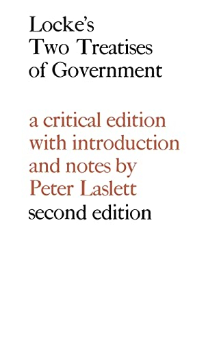 Locke: Two Treatises of Government; John Locke; 1967