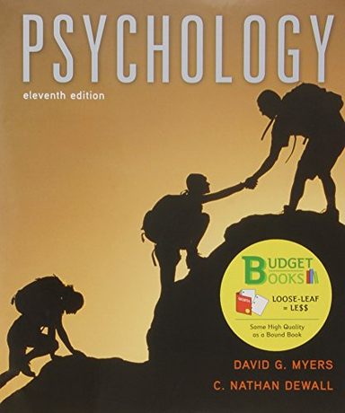 Loose-leaf Version for Psychology; David G. Myers, C. Nathan DeWall