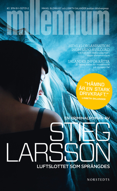 Luftslottet som sprängdes; Stieg Larsson; 2015