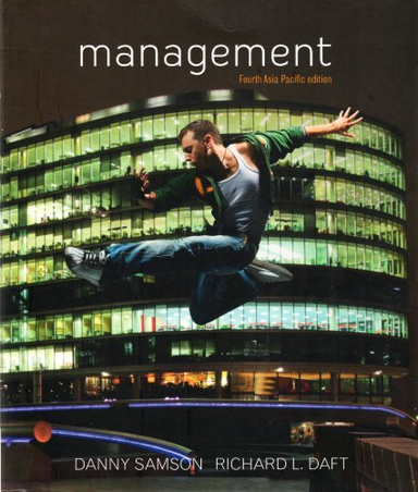 Management; Richard Daft, Danny Samson; 2012