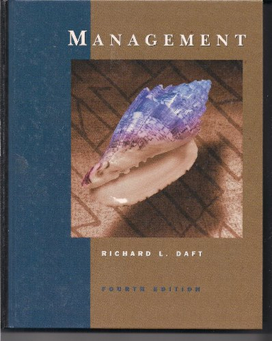 ManagementDryden Press series in management; Richard L. Daft