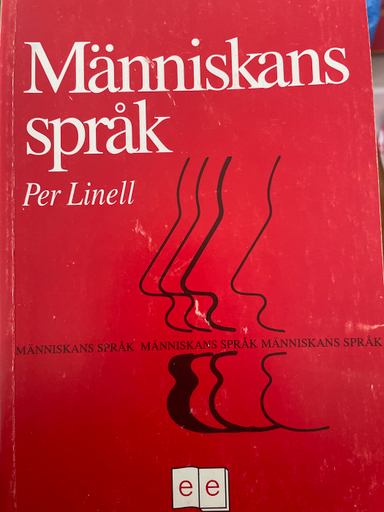 Människans språk; Per Linell; 1982