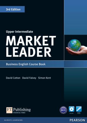 Market Leader 3rd Edition Upper Intermediate Coursebook & DVD-Rom Pack; David Cotton; 2011