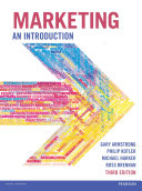 Marketing An Introduction; Gary Armstrong, Philip T. Kotler, Michael Harker, Ross Brennan; 2015