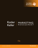 Marketing Management, Global Edition; Philip Kotler, Kevin Lane Keller; 2015