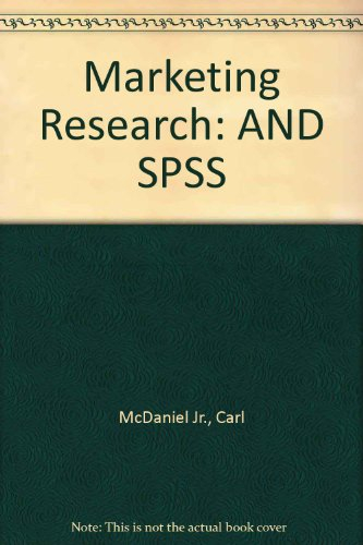 Marketing Research, Seventh Edition with SPSS Set; Carl McDaniel, Roger Gates; 2006