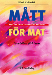 Mått för mat; Eva Queckfeldt, ICA Provkök; 2000