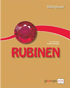 Mattegruvan 1-3 Ädelstenar Rubinen 5-pack; Ylva Svensson, Gunilla Östergren; 2008