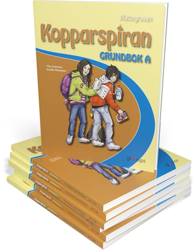 Mattegruvan Kopparspiran Paket 4a 10 ex+ 4b 10 ex+ Lhl; Ylva Svensson, Gunilla Östergren; 2010