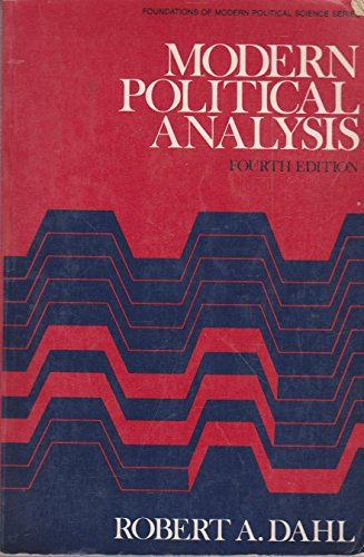 Modern political analysis; Robert A. Dahl; 1984