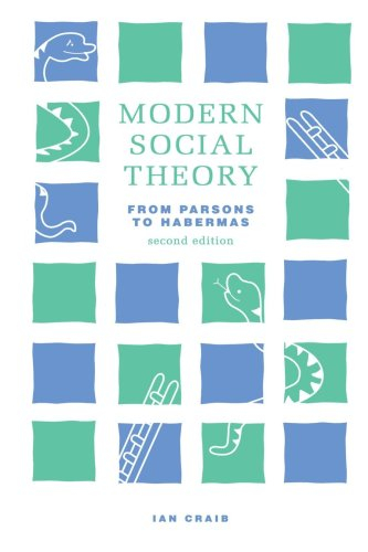 Modern social theory : from Parsons to Habermas; Ian Craib; 1992