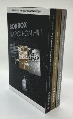 Napoleon Hill - Tre böcker som kan förändra ditt liv Samlarbox; Napoleon Hill, Max Söderpalm; 2014