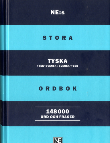 NE:s stora tyska ordbok 148.000 ord och fraser; Britt-Marie Berglund, Irmgard Lindestam; 2020