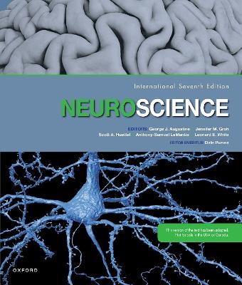 Neuroscience; George J. Augustine, Jennifer M. Groh, Scott A. Huettel, Anthony-Samuel LaMantia, Leonard E. White, Dale Purves; 2023