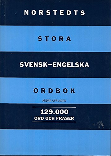 Norstedts stora svensk-engelska ordbok : Norstedts comprehensive Swedish-English dictionary; Vincent Petti; 1993